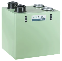 Вертикальная приточно-вытяжная установка с роторным рекуператором Ecoclima Pro Vent ECT PV-R 700-E1.0-L-4-Z